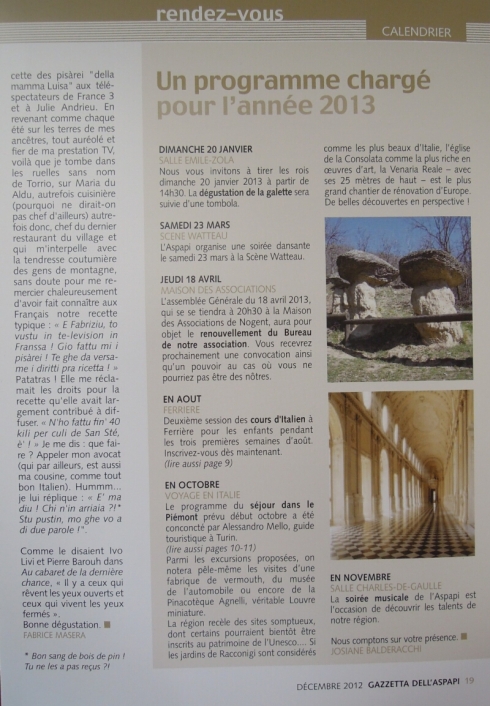Gazzetta dell'ASPAPI, page 19