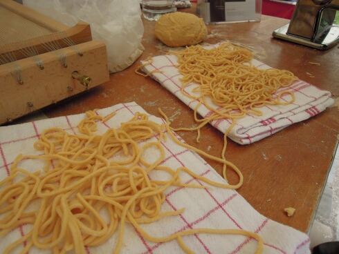 Forum des Associations Italiennes 2014 - spaghetti d'Elisabetta